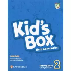 KID'S BOX NEW GENERATION 2 ACTIVITY BOOK WITH DIGITAL PACK