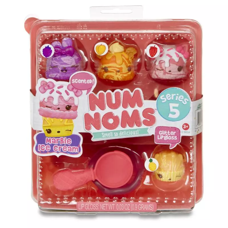 NUM NOMS STARTER PACK SERIES 5 MARBLE ICE CREAM 3+ - MGA Entertainment LTD