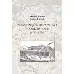 ZARYS DZIEJÓW HUTY ŻELAZA W ZĄBKOWICACH 1763-1794