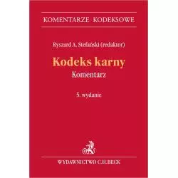 KODEKS KARNY. KOMENTARZ