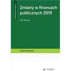 ZMIANY W FINANSACH PUBLICZNYCH 2019