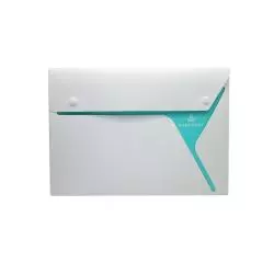 TECZKA NA DOKUMENTY ZAMYKANA NA ZATRZASKI A4