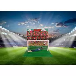 KARNET URODZINOWY PRZESTRZENNY 3D PIŁKA NOŻNA