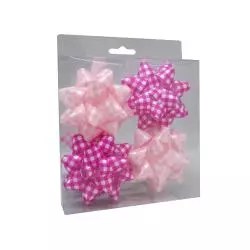 ZESTAW ROZETEK KRATA RÓŻ 4 SZT