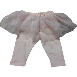 LEGGINSY DZIEWCZĘCE Z TIULOWĄ SPÓDNICZKĄ 80CM COOL CLUB