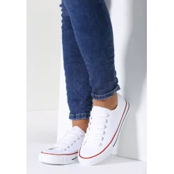 BIAŁE KLASYCZNE TRAMPKI ROZMIAR 38