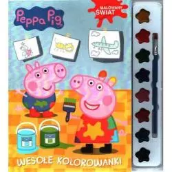 ŚWINKA PEPPA WESOŁE KOLOROWANKI - Media Service Zawada