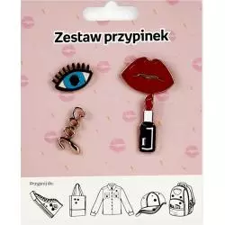ZESTAW PRZYPINEK DO UBRAŃ 4 SZTUK