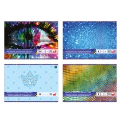 PAPIER KOLOROWY SAMOPRZYLEPNY HOLOGRAFICZNY B5