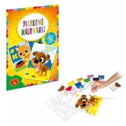 MALOWANKA PIASKOWA PIESEK KOTEK 3+