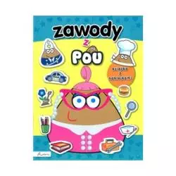 ZAWODY Z POU. KSIĄŻKA Z NAKLEJKAMI