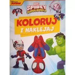 MARVEL SPIDEY I SUPER-KUMPLE. KOLORUJ I NAKLEJAJ