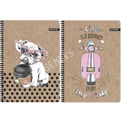 KOŁOZEWSZYT W KRATKĘ A4 80 KARTEK