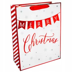 TOREBKA PREZENTOWA MERRY CHRISTMAS