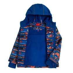 KURTKA CHŁOPIĘCA SOFTSHELL AUTA 110 CM COOL CLUB II GATUNEK