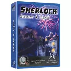 SHERLOCK ŚMIERĆ 4 LIPCA GRA KARCIANA 10+