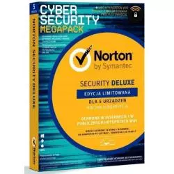 SYMANTEC NORTON SECURITY 3.0 DELUXE + WIFI PRIVACY 1.0 21386356 1 UŻYTKOWNIK/5 URZĄDZEŃ 1 ROK PL