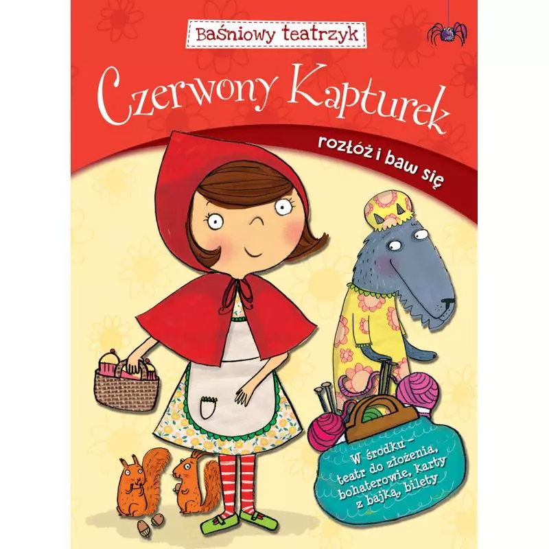 CZERWONY KAPTUREK BAŚNIOWY TEATRZYK - Wilga