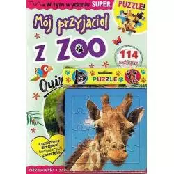 MÓJ PRZYJACIEL Z ZOO + PUZZLE - o-press