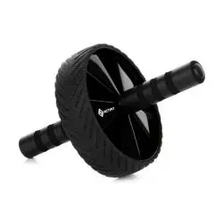 KÓŁKO DO ĆWICZEŃ MIĘŚNI BRZUCHA RAZE AB WHEEL CZARNE ACTIFIT