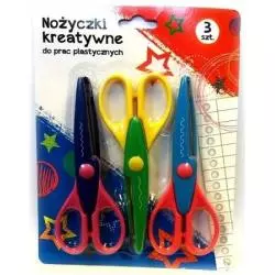ZESTAW NOŻYCZEK KREATYWNYCH 3 SZT.