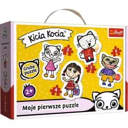 KICIA KOCIA MOJE PIERWSZE PUZZLE 18 ELEMENTÓW TREFL 2+