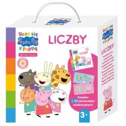 ŚWINKA PEPPA. LICZBY. UCZĘ SIĘ Z PEPPĄ 3+