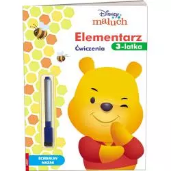 DISNEY MALUCH. ELEMENTARZ TRZYLATKA. ĆWICZENIA