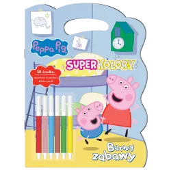 ŚWINKA PEPPA. BARWY ZABAWY. SUPERKOLORY