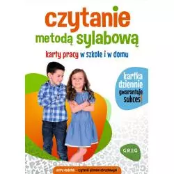 CZYTANIE METODĄ SYLABOWĄ. KARTY PRACY W SZKOLE I W DOMU