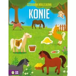 ZACHWYCAJĄCE KONIE. OZDABIAM NAKLEJKAMI