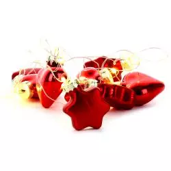 GIRLANDA LED CZERWONA