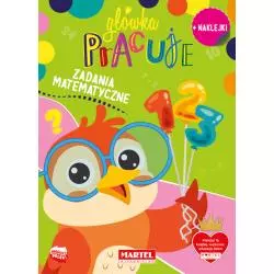 ZADANIA MATEMATYCZNE Z NAKLEJKAMI. GŁÓWKA PRACUJE