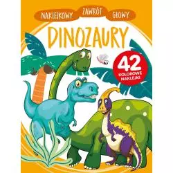 DINOZAURY. NAKLEJKOWY ZAWRÓT GŁOWY