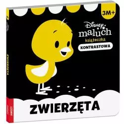 DISNEY MALUCH. ZWIERZĘTA. KSIĄŻECZKA KONTRASTOWA