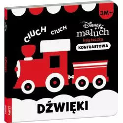DISNEY MALUCH. DŹWIĘKI. KSIĄŻECZKA KONTRASTOWA 3M+