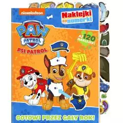 PSI PATROL. GOTOWI PRZEZ CAŁY ROK! NAKLEJKI NA NUMERKI