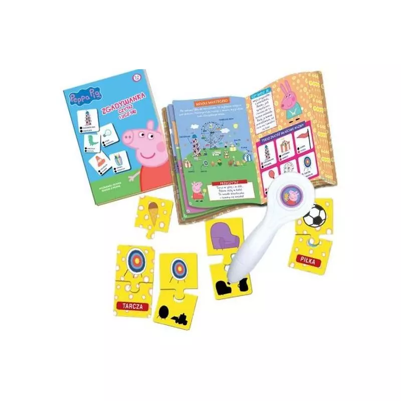 ŚWINKA PEPPA ZGADYWANKA CZYTAJ I UCZ SIĘ! 3-6 LAT - Media Service Zawada ŚWINKA PEPPA ZGADYWANKA CZYTAJ I UCZ SIĘ! 3-6 LAT - Media Service Zawada