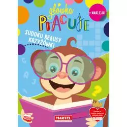 SUDOKU, REBUSY, KRZYŻÓWKI Z NAKLEJKAMI. GŁÓWKA PRACUJE