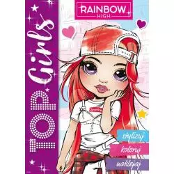 RAINBOW HIGH. TOP GIRLS. STYLIZUJ, KOLORUJ, NAKLEJAJ