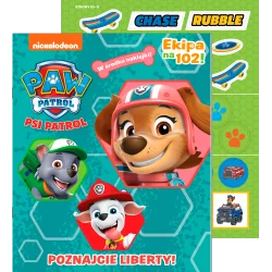 PSI PATROL. POZNAJCIE LIBERTY! KSIĄŻECZKA Z NAKLEJKAMI