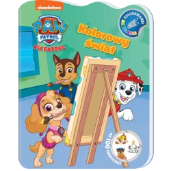 PSI PATROL. KOLOROWY ŚWIAT. KOLOROWANKI NAKLEJANKI