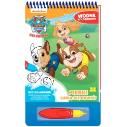 PSI PATROL. PIESKI LUBIĄ SIĘ BAWIĆ! WODNE KOLOROWANIE