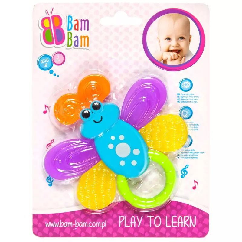 GRZECHOTKA MOTYL 3M+ - BamBam