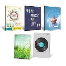 ZESZYT W KRATKĘ Z MARGINESEM 96 KARTEK B5