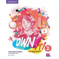 OWN IT! 2 TEACHERS BOOK WITH DIGITAL RESOURCE PACK