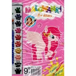 KUCYK. MALOWANKI DLA DZIECI + FARBKI