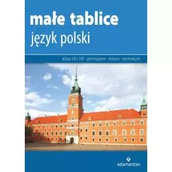 JĘZYK POLSKI. MAŁE TABLICE