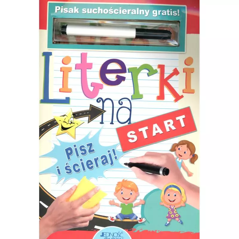 LITERKI NA START PISZ I ŚCIERAJ - Jedność LITERKI NA START PISZ I ŚCIERAJ - Jedność