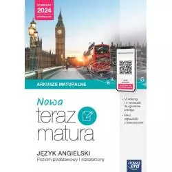 JĘZYK ANGIELSKI TERAZ MATURA 2023. ZBIÓR ZADAŃ MATURALNYCH ZAKRES PODSTAWOWY I ROZSZERZONY 2023/24